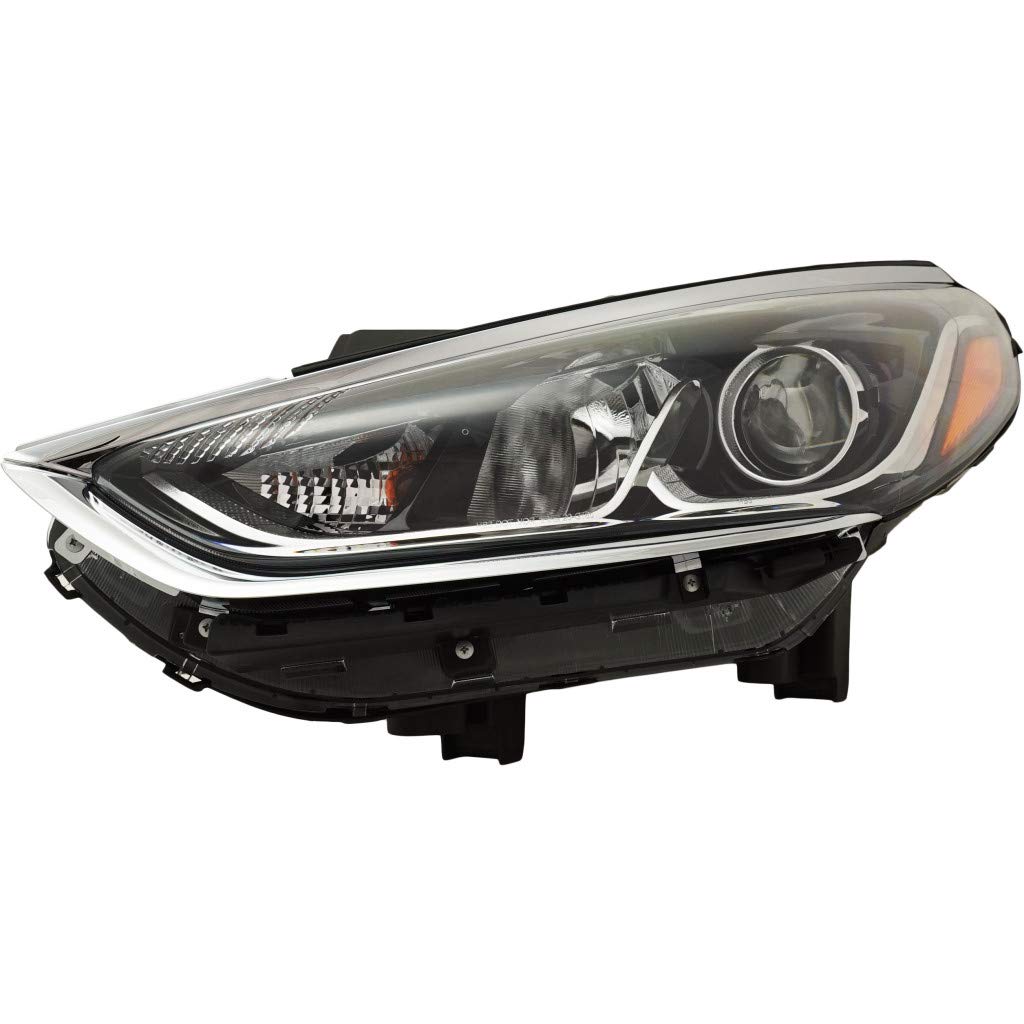 Left headlamp assembly composite used genuine OEM Hyundai Sonata 2018-2019