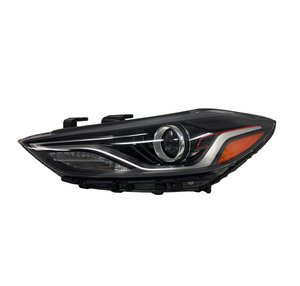 Left headlamp assembly composite used genuine OEM Hyundai Elantra 2017-2018