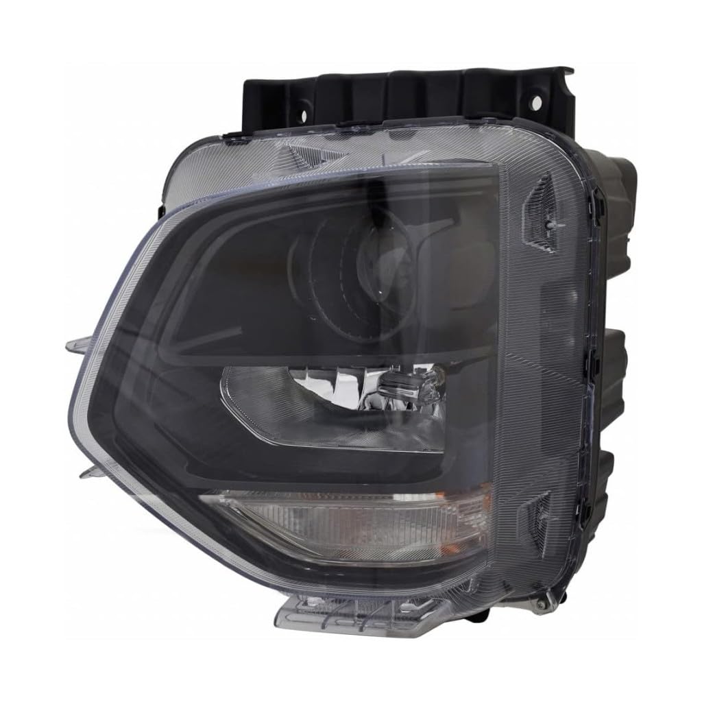 Left headlamp assembly composite new CAPA certified aftermarket Hyundai Santa FE 2019-2020