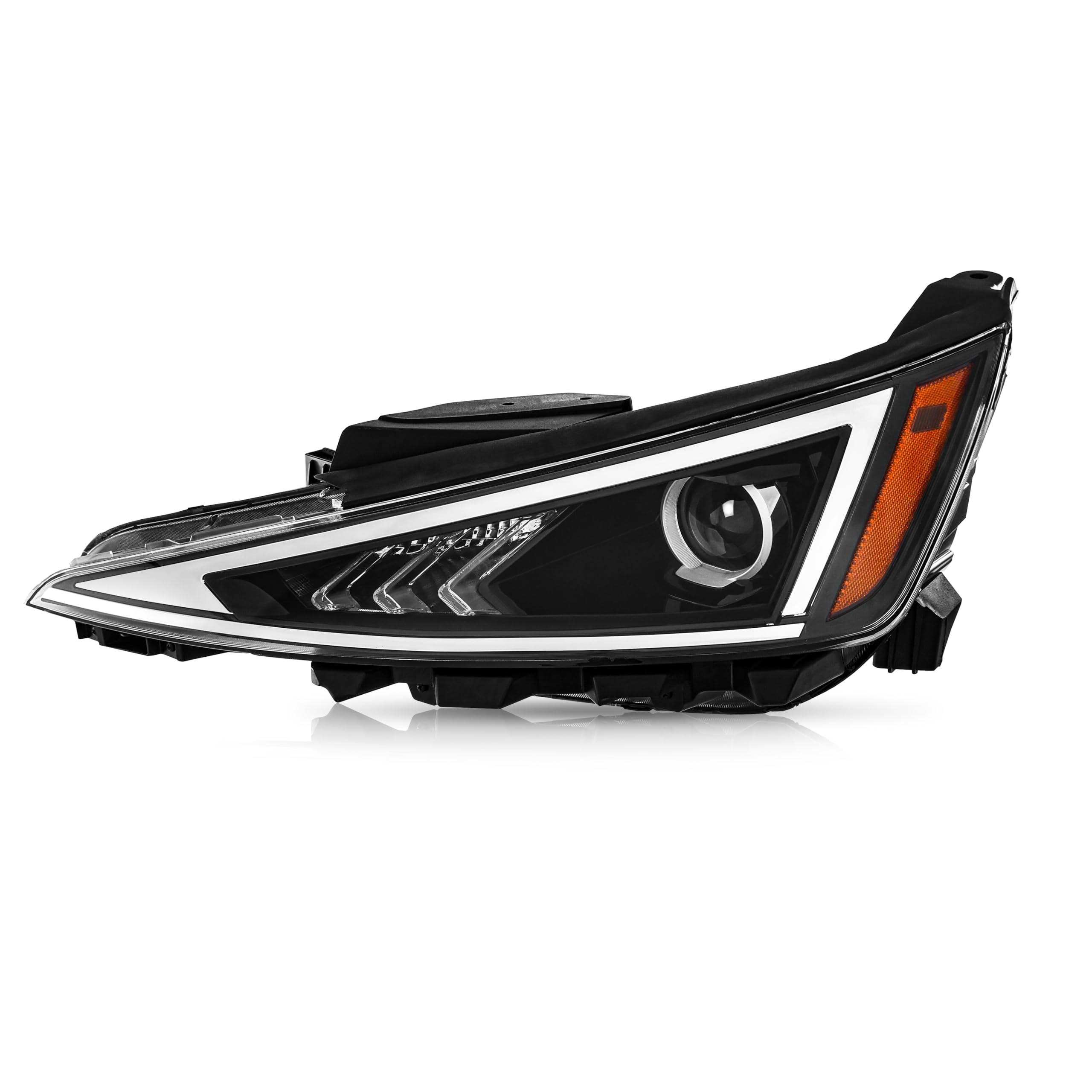 Faro izquierdo nuevo de reemplazo (aftermarket) Hyundai Elantra 2019-2020
