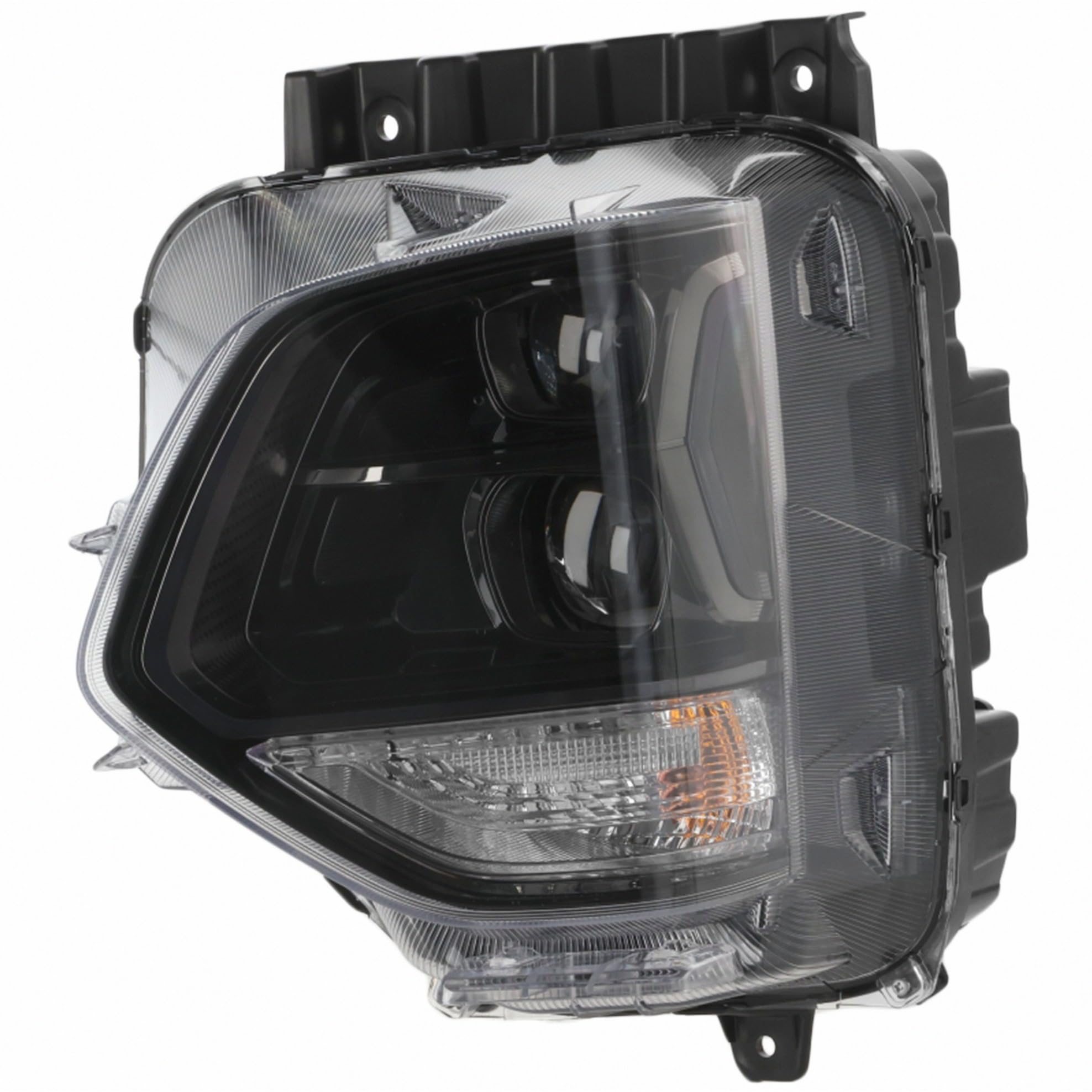 Left headlamp assembly composite new aftermarket replacement Hyundai Santa FE 2019-2020