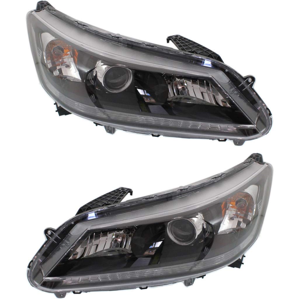 Right headlamp assembly composite new CAPA certified aftermarket Hyundai Genesis Coupe 2010-2012