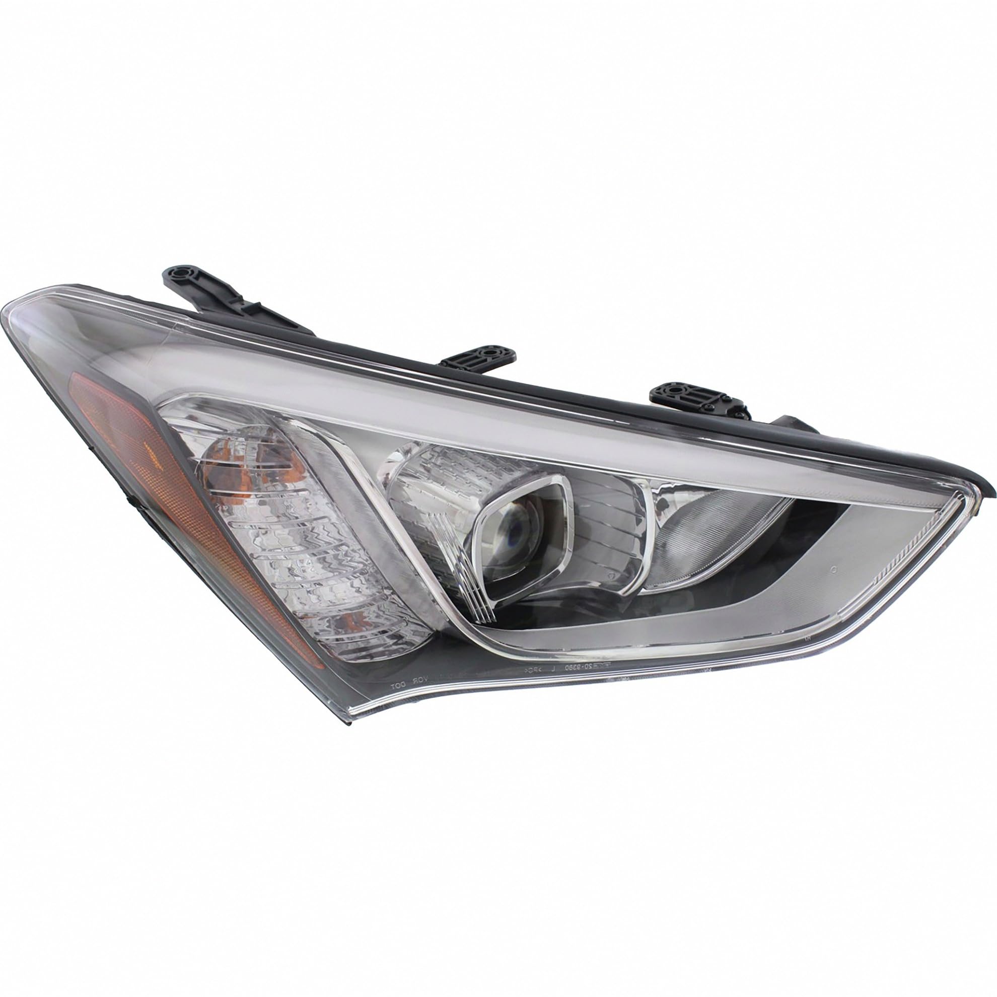 Right headlamp assembly composite used genuine OEM Hyundai Santa FE Sport 2013-2016