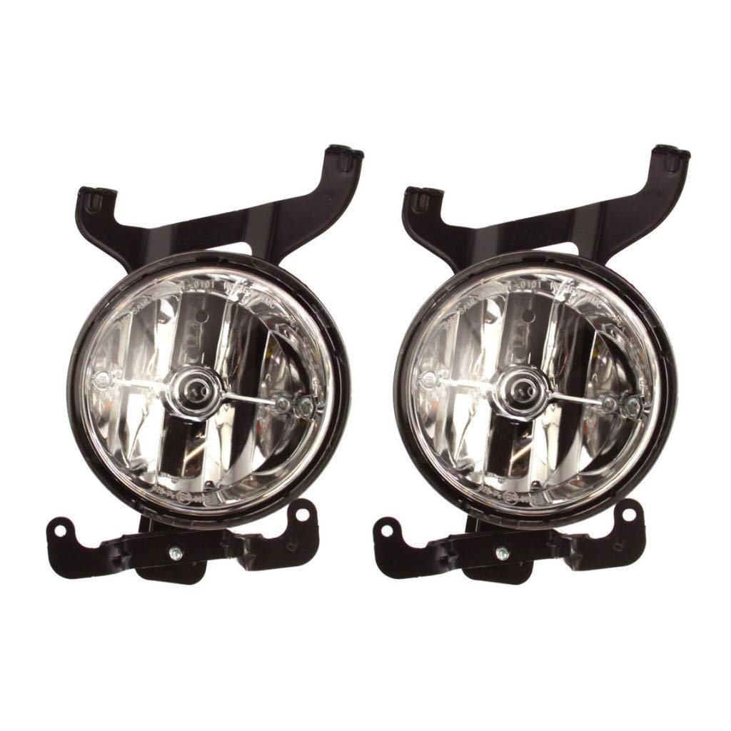 Left fog lamp assembly new aftermarket replacement Hyundai Accent 2003-2006