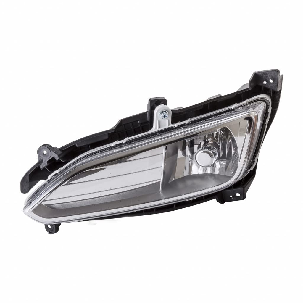 Left fog lamp assembly new aftermarket replacement Hyundai Santa FE Sport 2013-2016