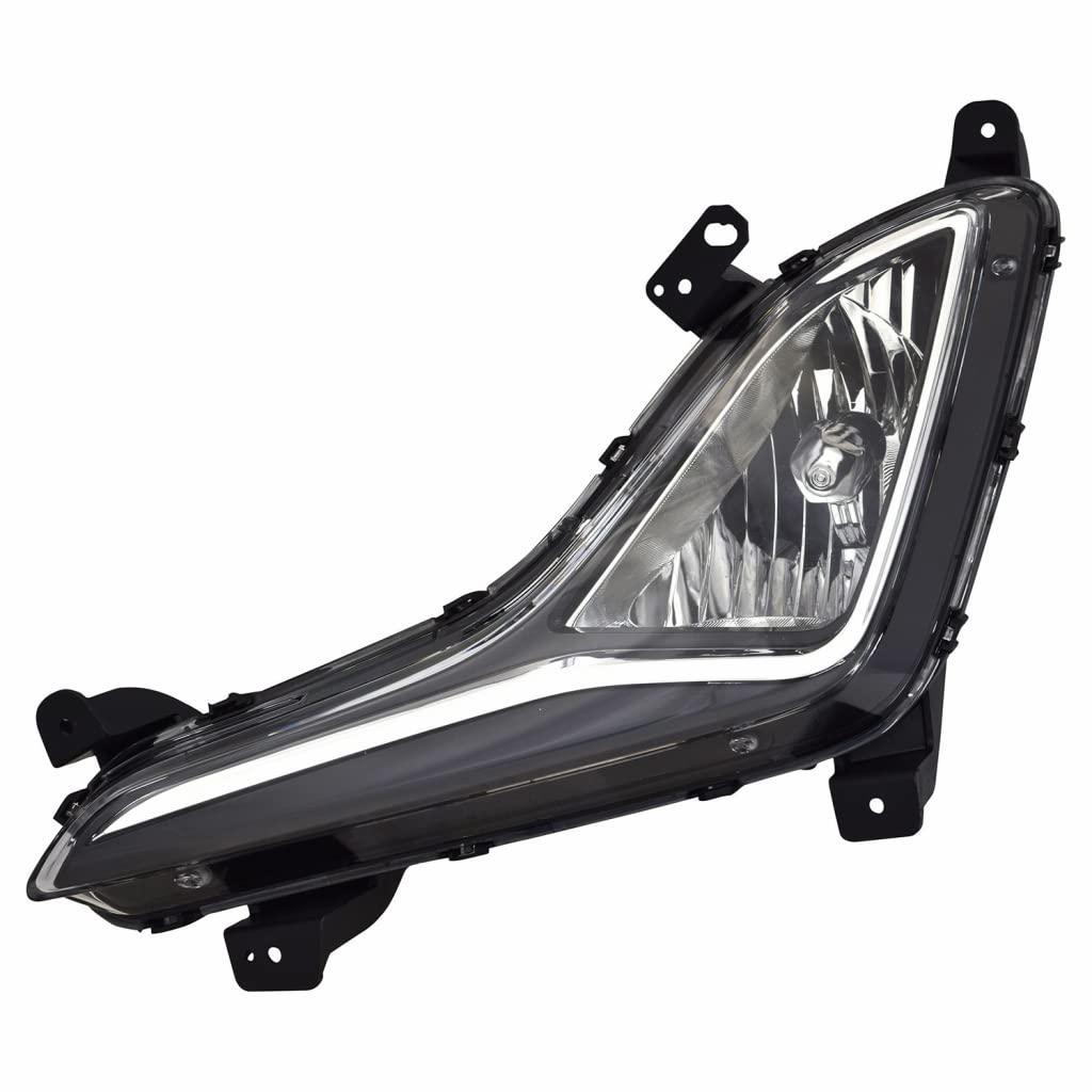 Left fog lamp assembly used genuine OEM Hyundai Elantra 2014-2016