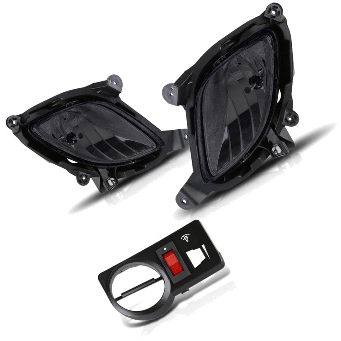 Left fog lamp assembly new CAPA certified aftermarket Hyundai Genesis Coupe 2010-2012