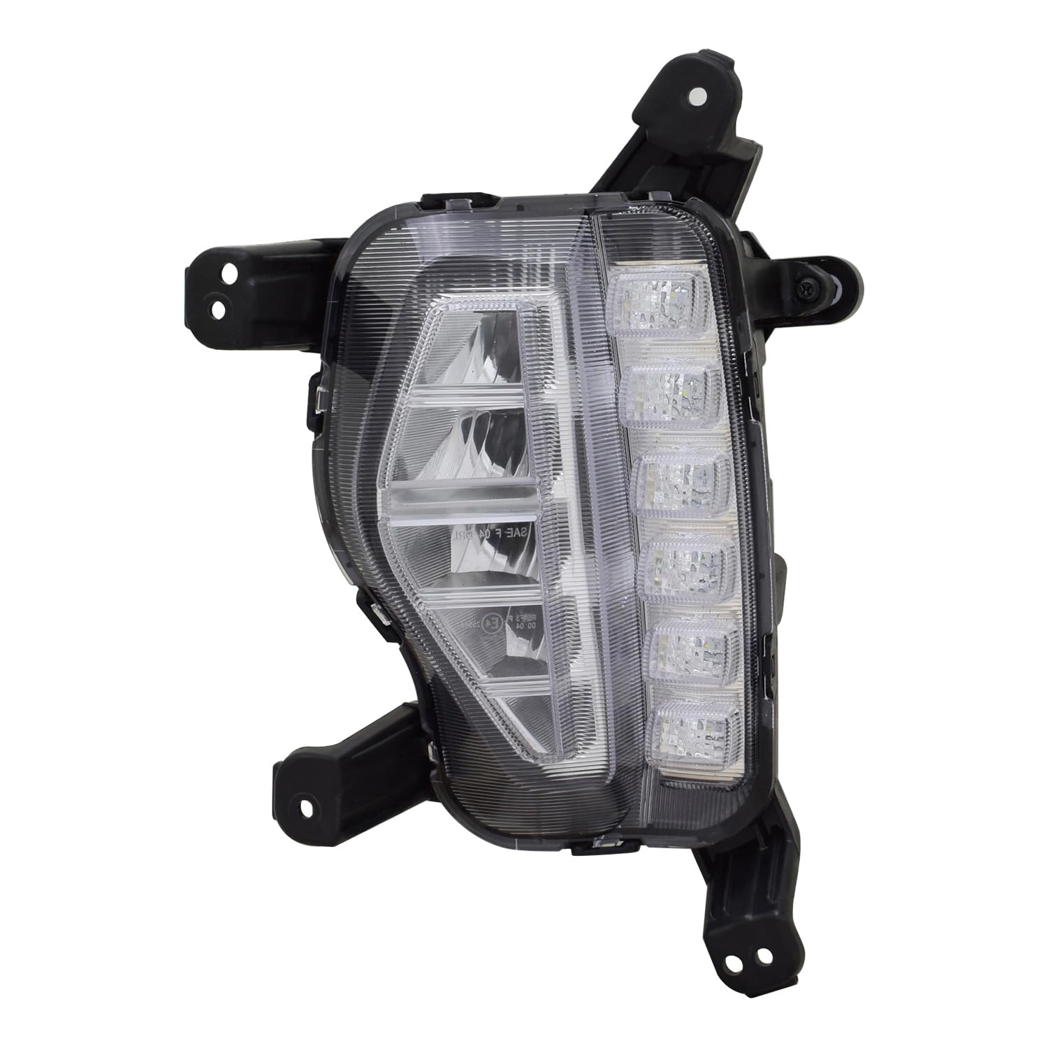 Left fog lamp assembly used genuine OEM Hyundai Santa FE 2017-2018