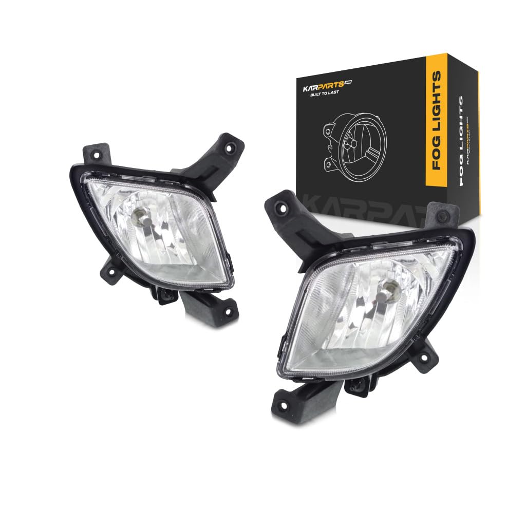Right fog lamp assembly new CAPA certified aftermarket Hyundai Tucson 2010-2015