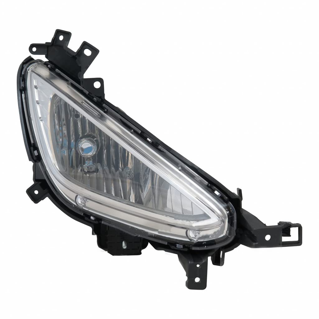 Right fog lamp assembly new CAPA certified aftermarket Hyundai Elantra Coupe 2013-2014