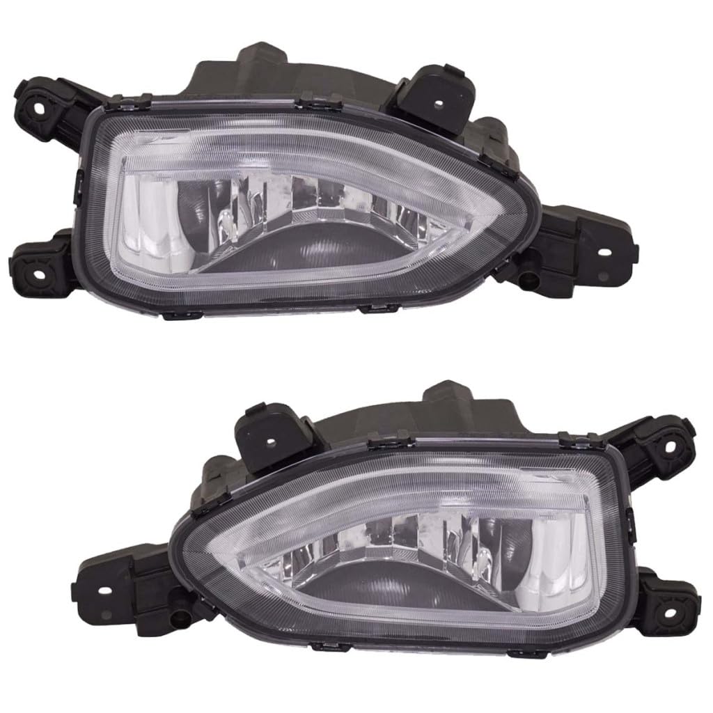 Right fog lamp assembly new aftermarket replacement Hyundai Kona 2018-2021