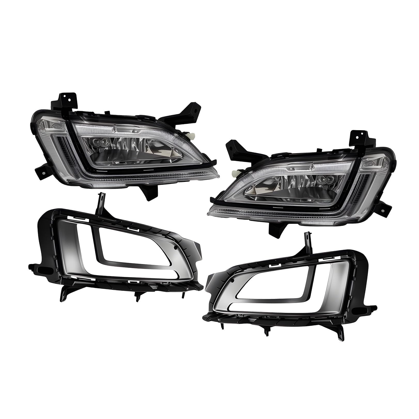 Right fog lamp assembly new CAPA certified aftermarket Hyundai Tucson 2019-2021