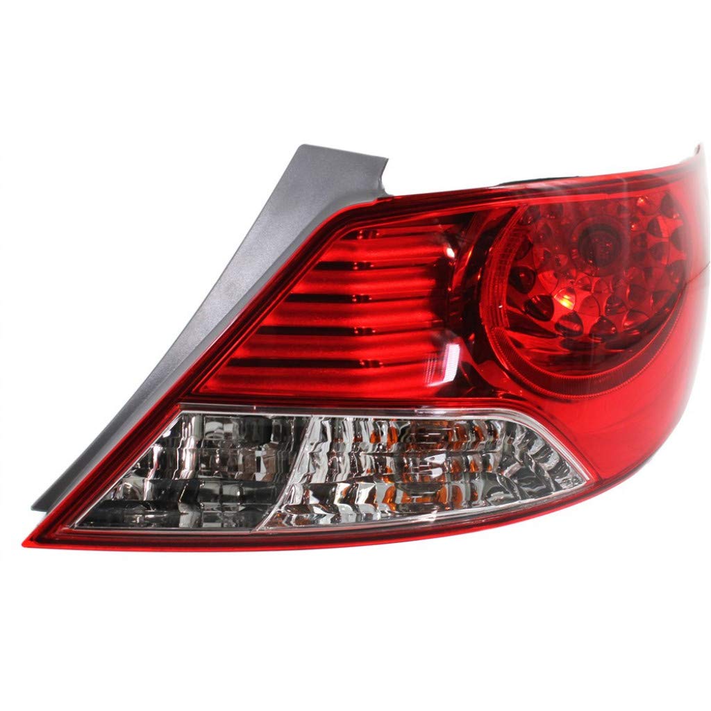 Right taillamp assembly new aftermarket replacement Hyundai Accent 2012-2014