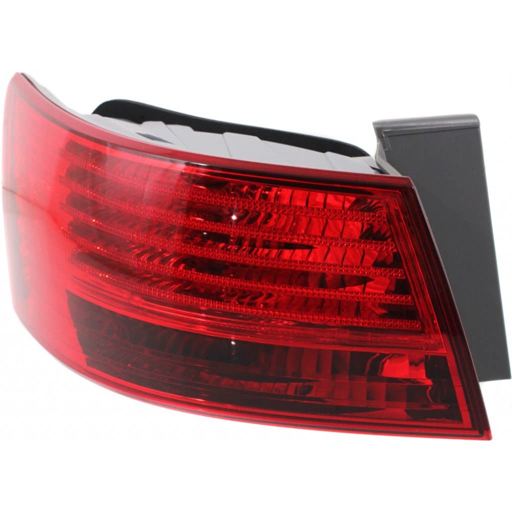 Left taillamp assembly outer new aftermarket replacement Hyundai Sonata 2008-2010