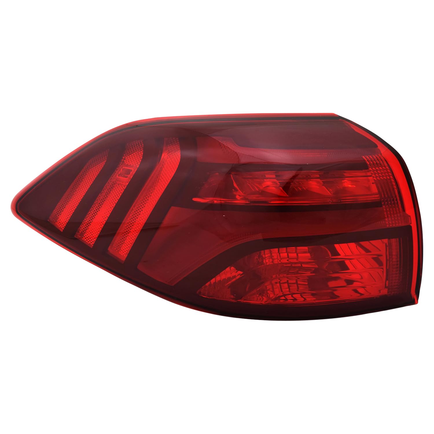 Left taillamp assembly outer new aftermarket replacement Hyundai Tucson 2019-2021