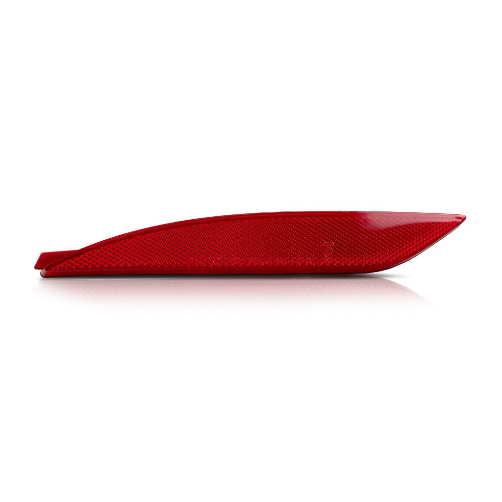 Left rear reflector new CAPA certified aftermarket Hyundai Sonata 2011-2013