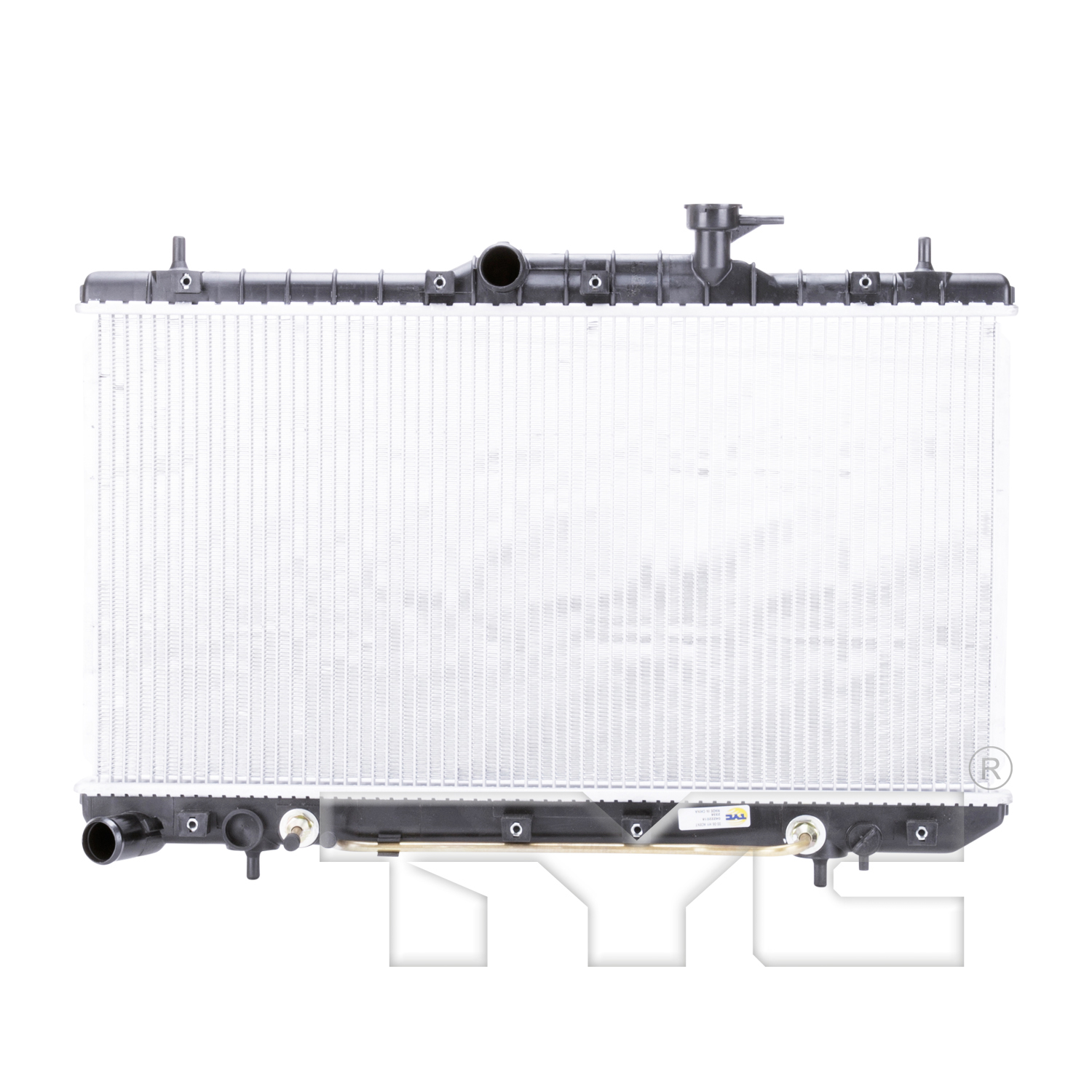 Radiator assembly new aftermarket replacement Hyundai Accent 2000-2002