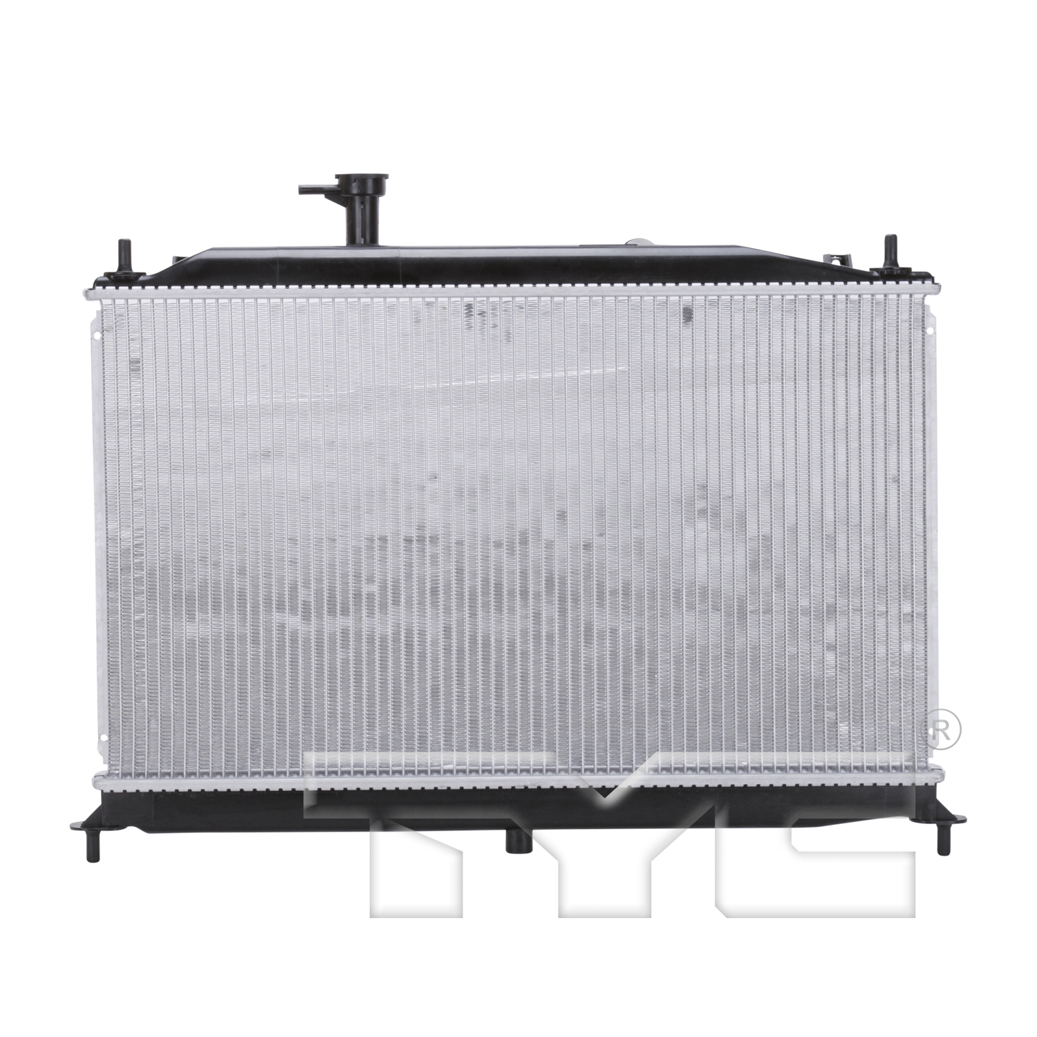 Radiator assembly new aftermarket replacement Hyundai Accent 2006-2011
