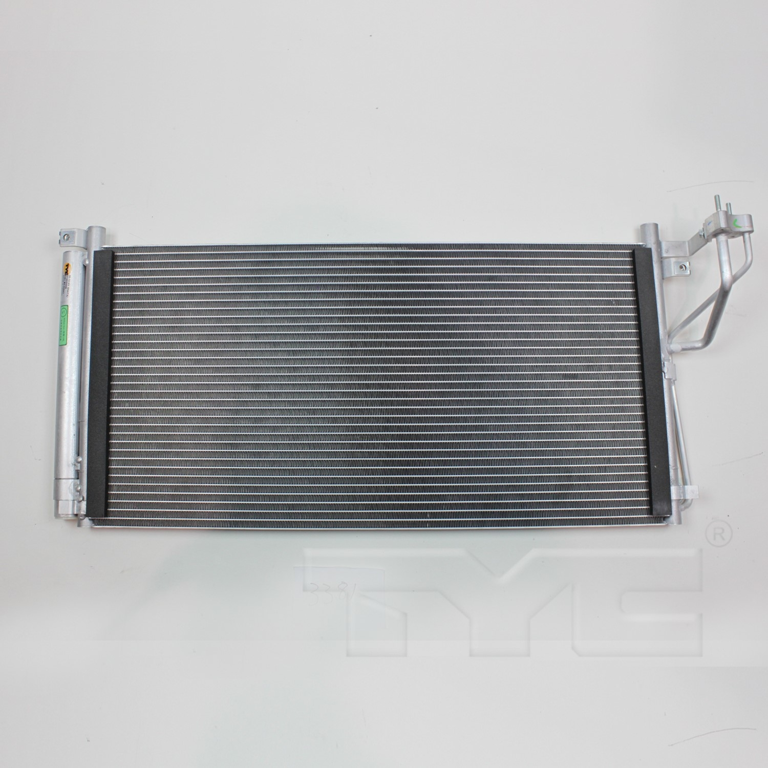 Air conditioning condenser new aftermarket replacement Hyundai Azera 2006-2011