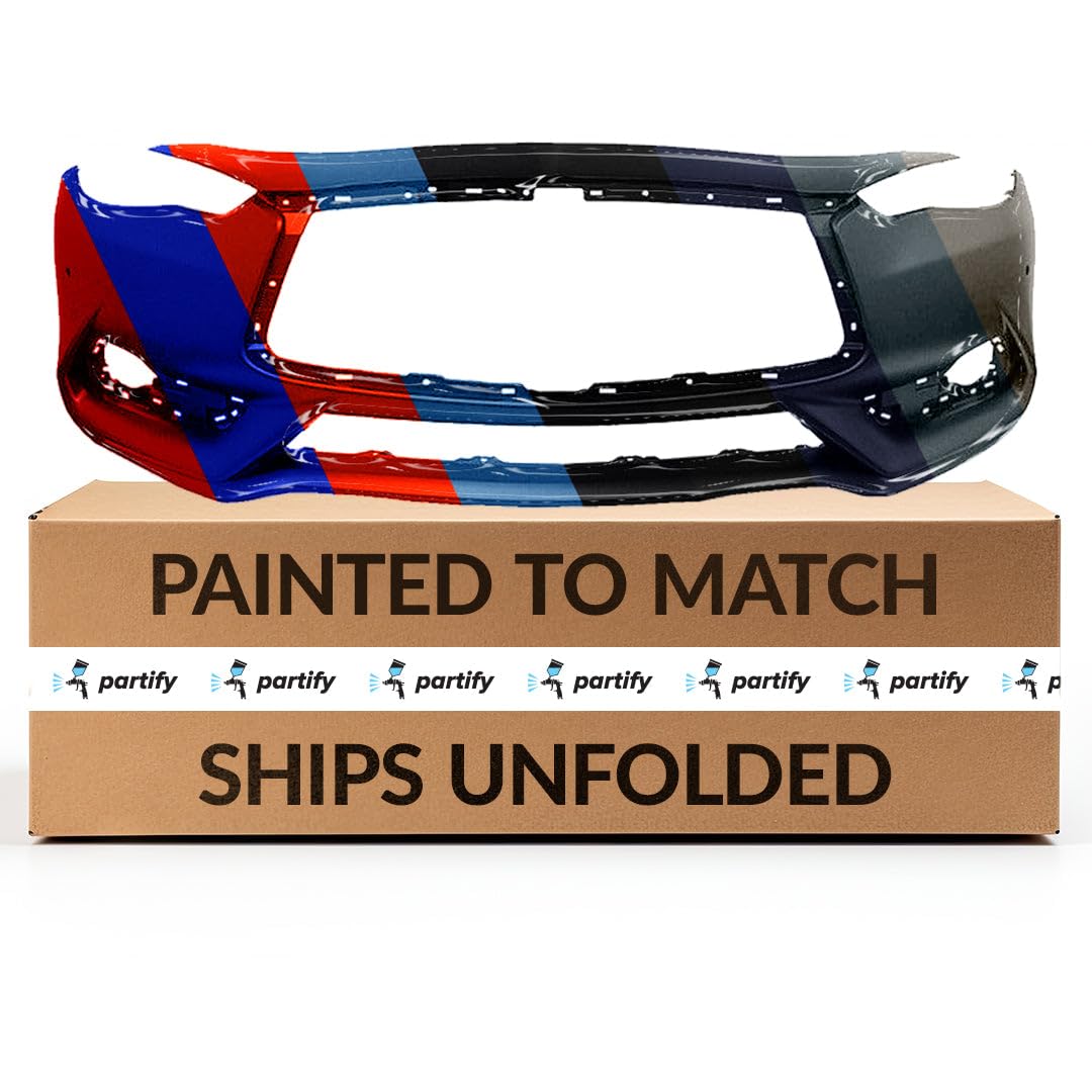 Front bumper cover new aftermarket replacement Infiniti Q60 2017-2022