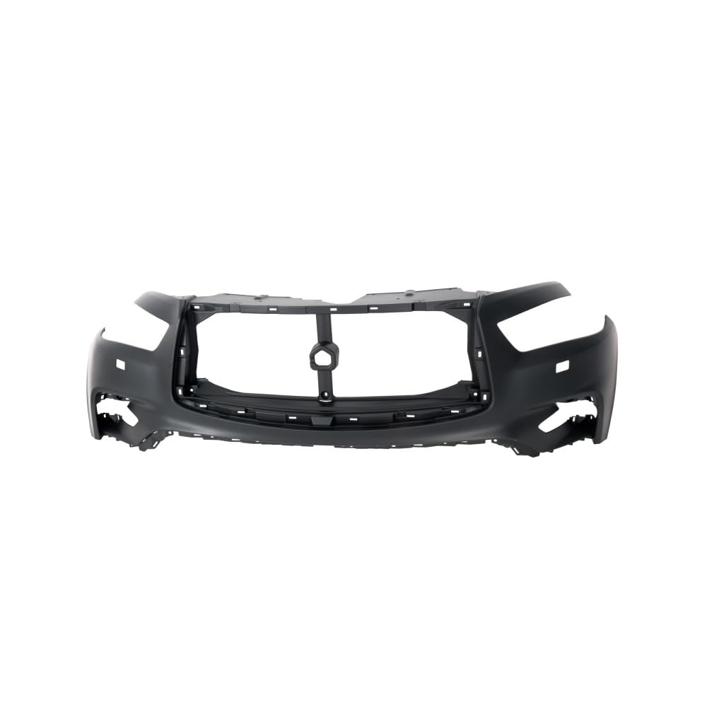 Front bumper cover upper new aftermarket replacement Infiniti QX80 2018-2021
