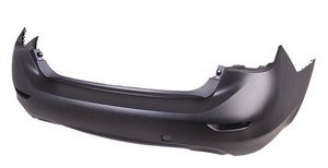 Rear bumper cover new CAPA certified aftermarket Infiniti Q50 2014-2017