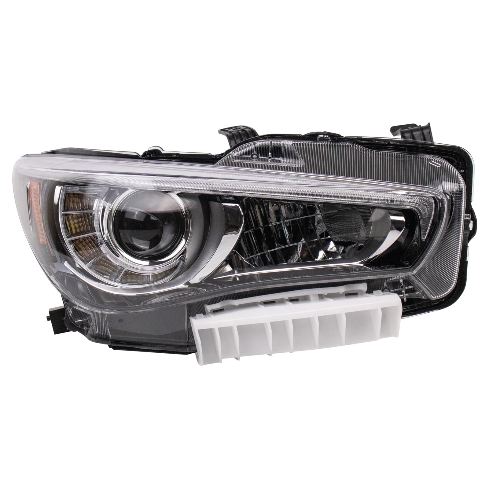 Right headlamp assembly composite new aftermarket replacement Infiniti Q50 2018-2024