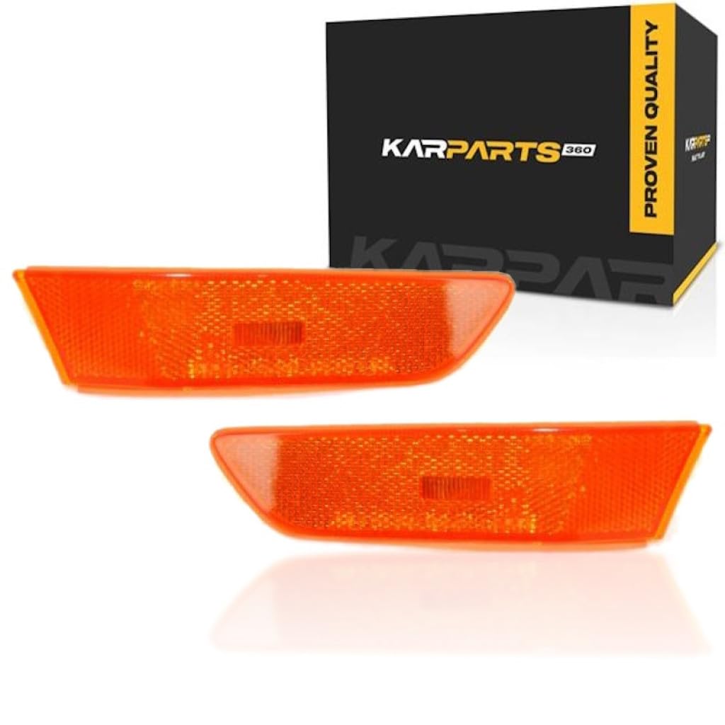 Left front marker lamp assembly new CAPA certified aftermarket Infiniti G35 2003-2007