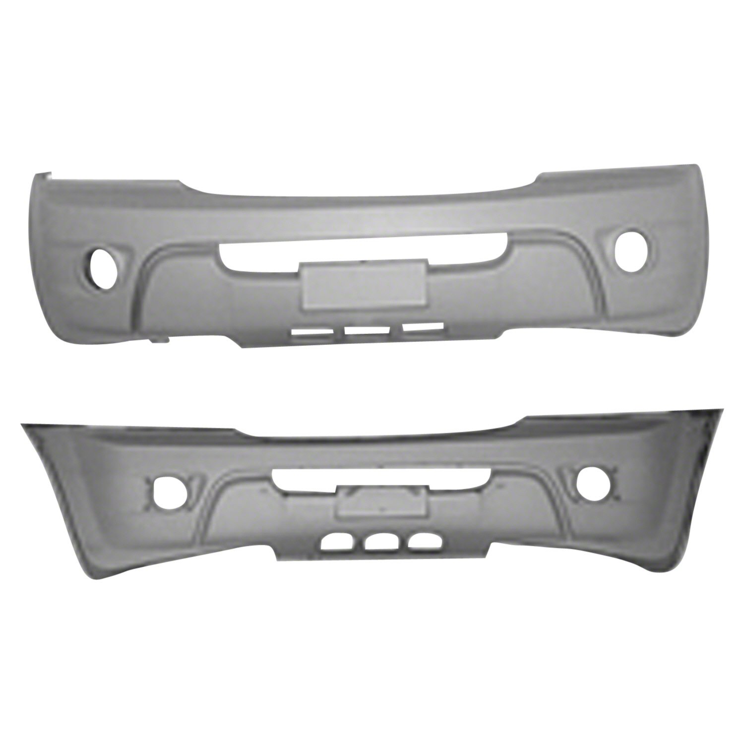 Defensa (parachoques) delantera nueva aftermarket certificada CAPA KIA Sorento 2007-2009
