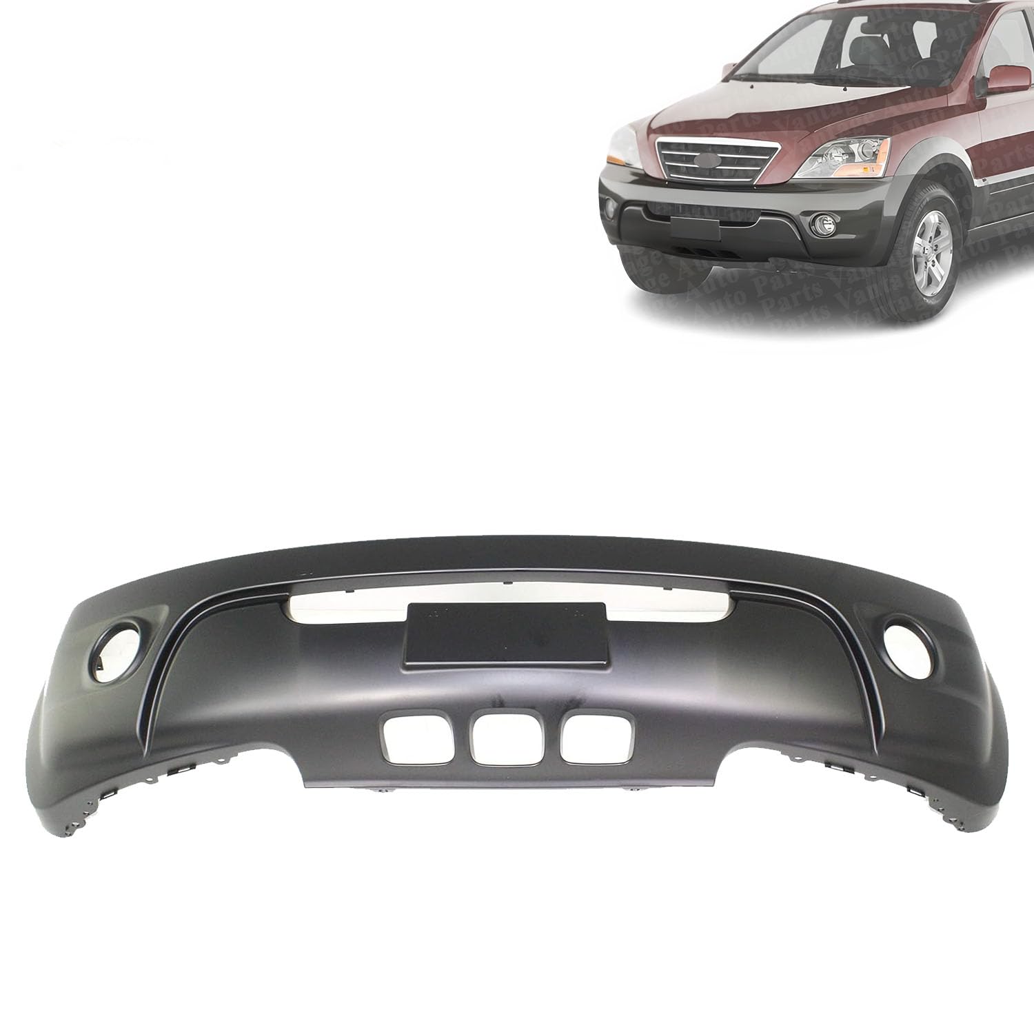 Front bumper cover new CAPA certified aftermarket KIA Sorento 2007-2009