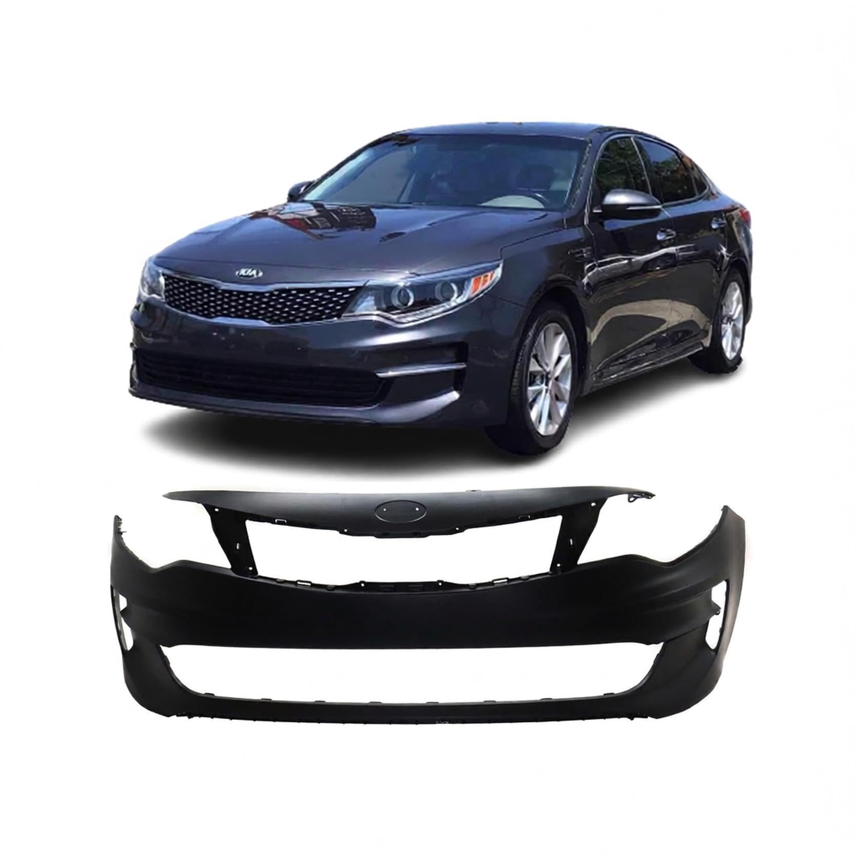 Front bumper cover new CAPA certified aftermarket KIA Optima 2016-2018