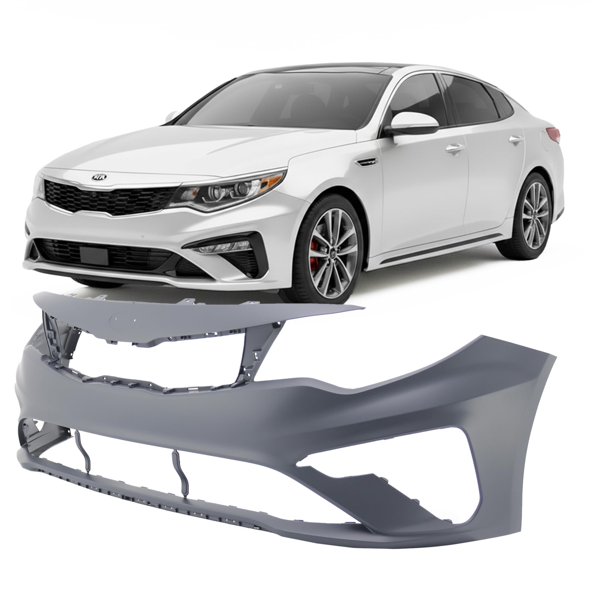 Front bumper cover new aftermarket replacement KIA Optima 2019-2020