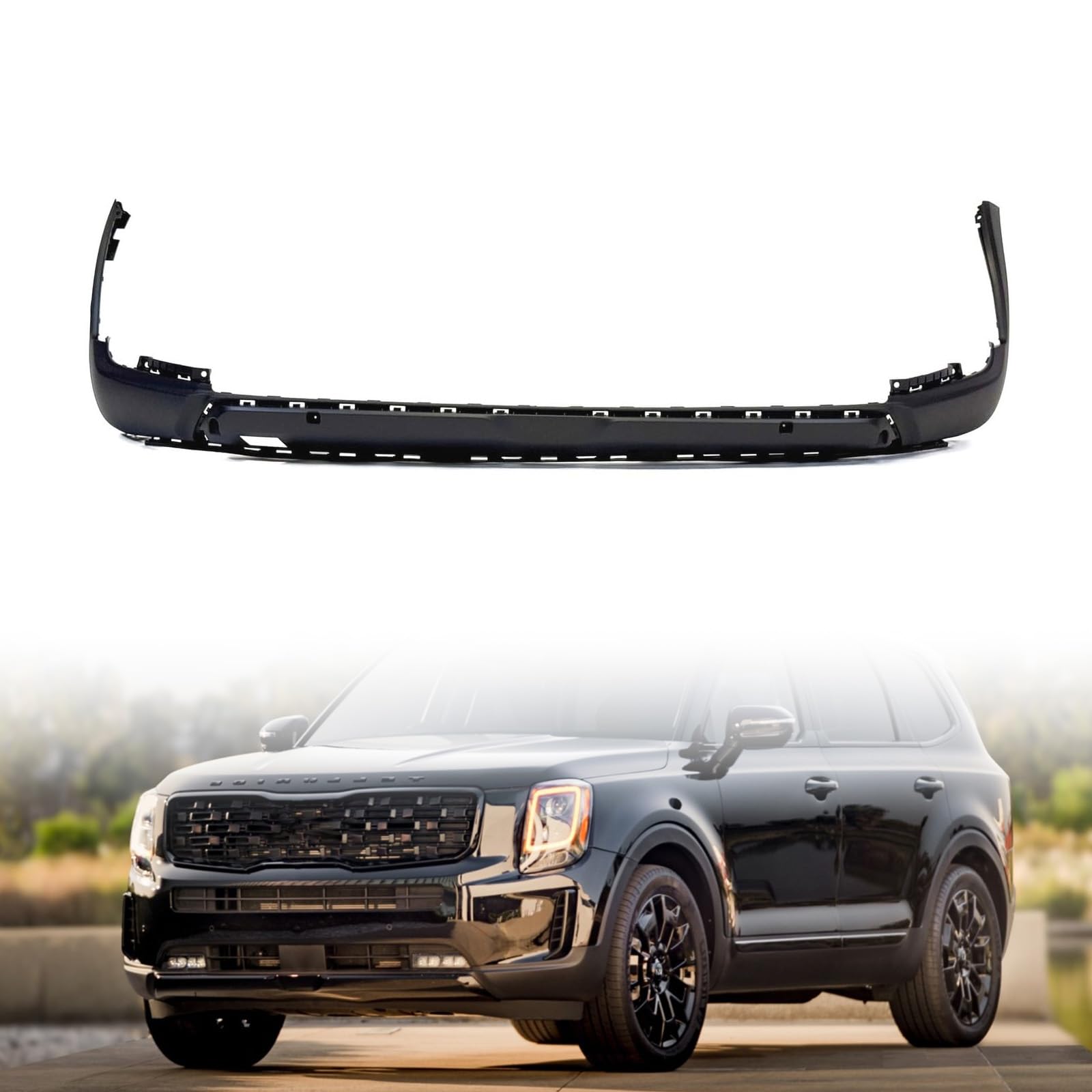 Front bumper cover lower new CAPA certified aftermarket KIA Telluride 2020-2022