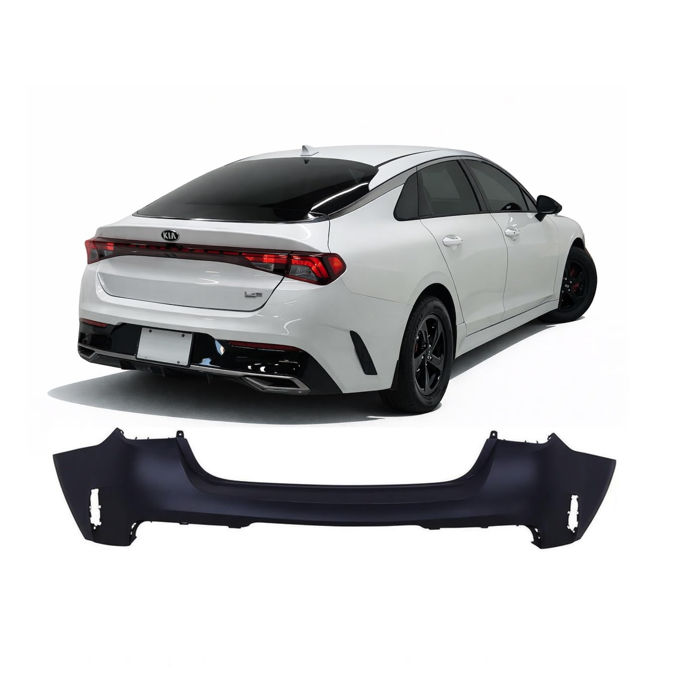 Rear bumper cover new aftermarket replacement KIA K5 2021-2024