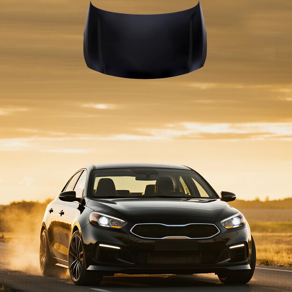 Hood panel assembly new CAPA certified aftermarket KIA Forte 2017-2018