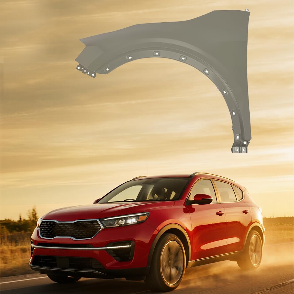 Salpicadera (guardafango) izquierda nueva aftermarket certificada CAPA KIA Sportage 2023-2025