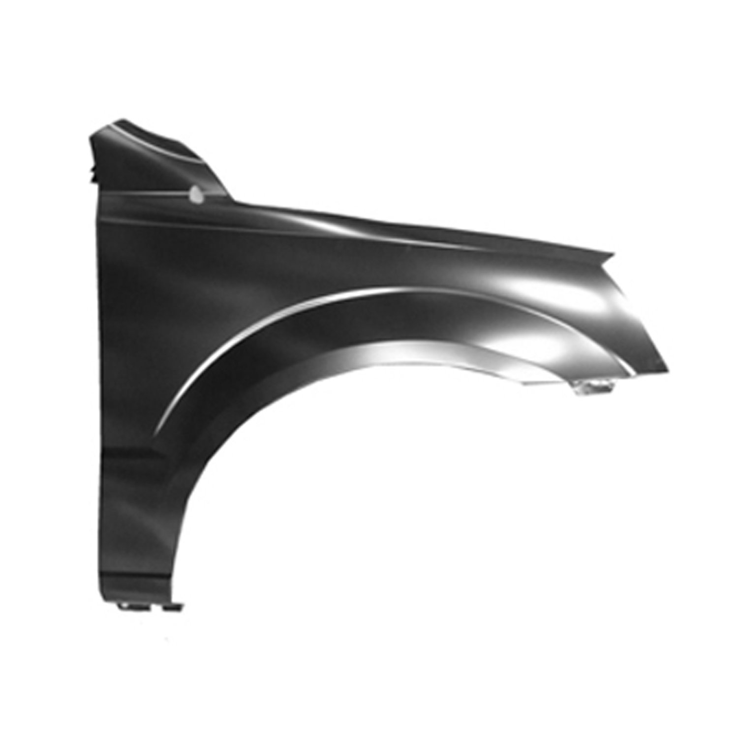 Right front fender assembly new CAPA certified aftermarket KIA Sorento 2003-2009