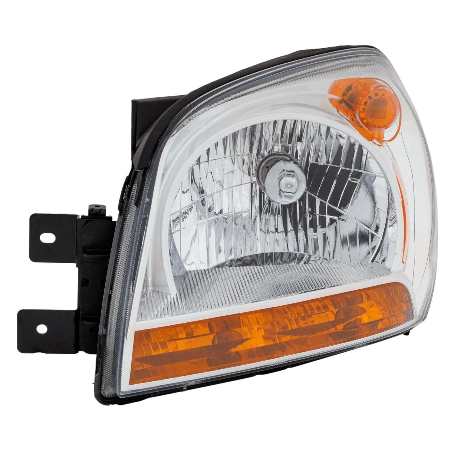 Left headlamp assembly composite new aftermarket replacement KIA Sportage 2005-2010