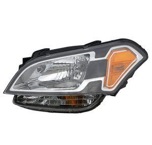 Left headlamp assembly composite new CAPA certified aftermarket KIA Soul 2010-2011