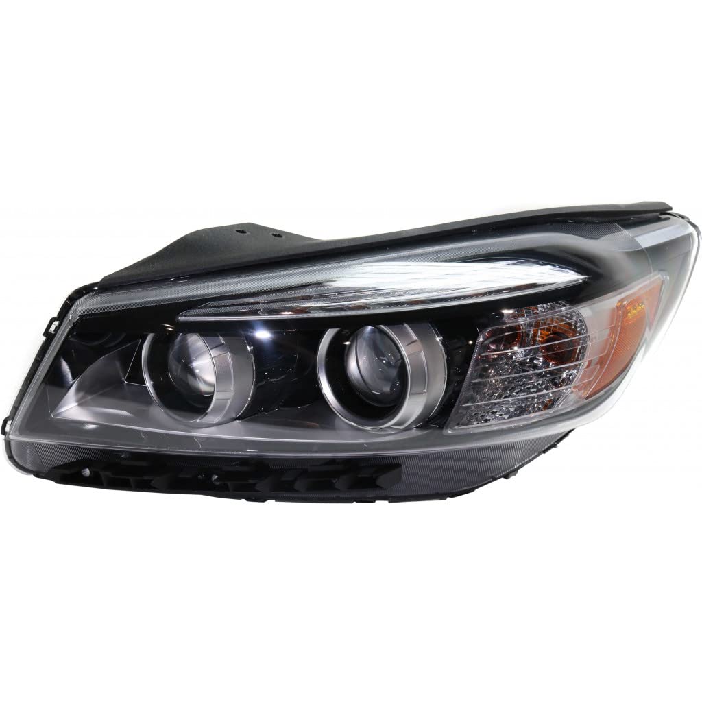 Left headlamp assembly composite new aftermarket replacement KIA Sorento 2016-2018