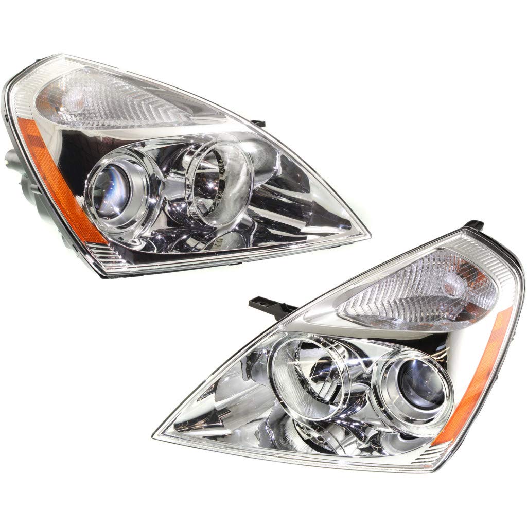 Right headlamp assembly composite new aftermarket replacement KIA Sedona 2006