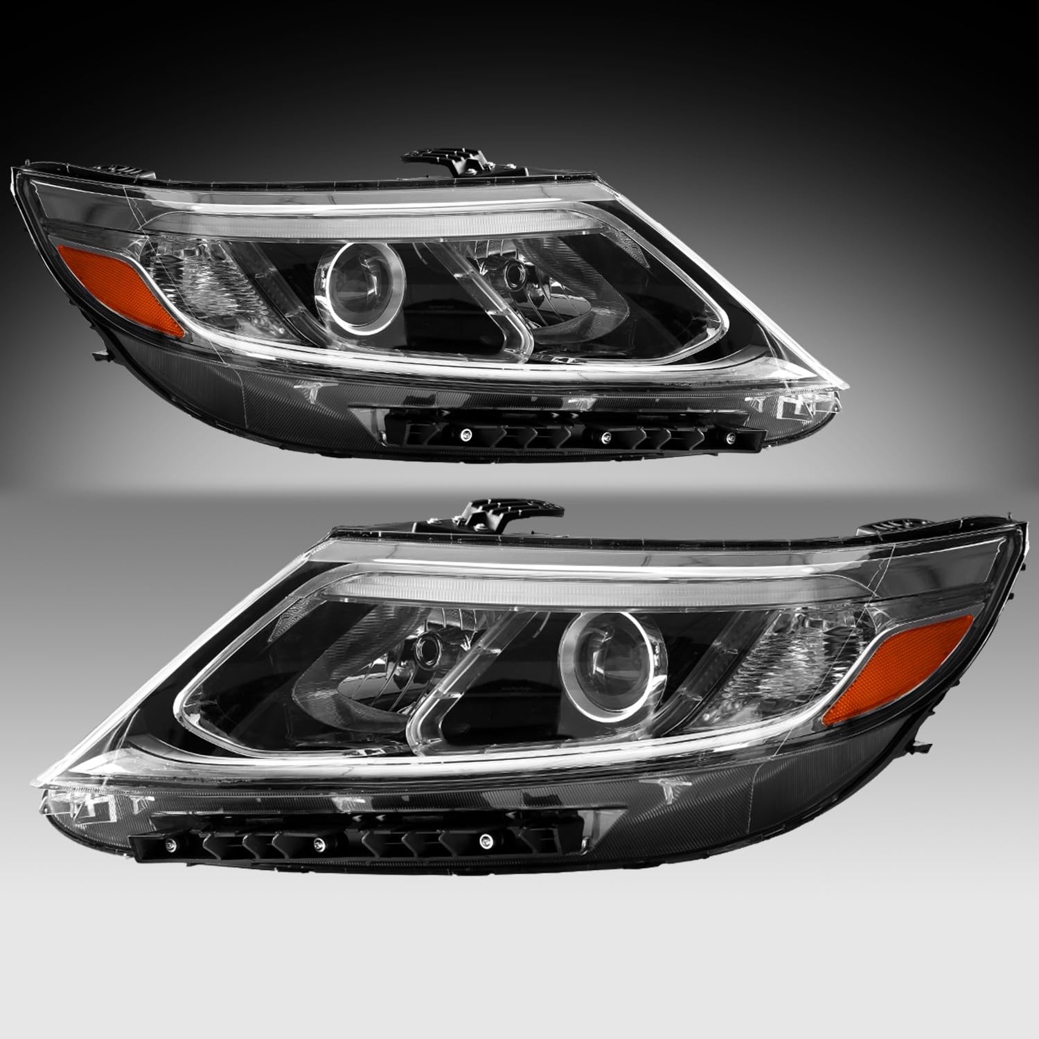 Right headlamp assembly composite new aftermarket replacement KIA Sorento 2014-2015
