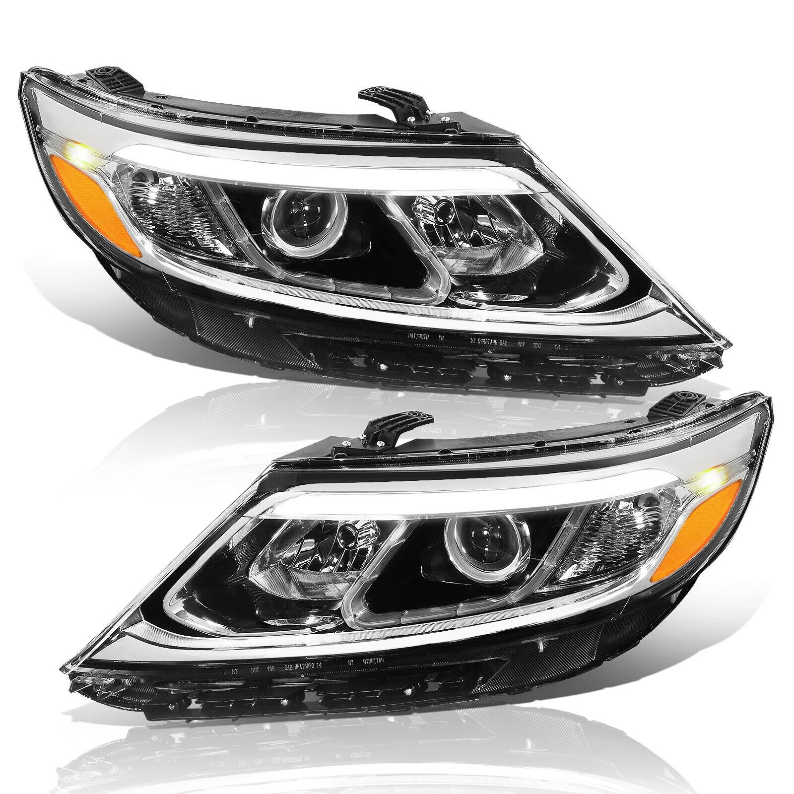 Right headlamp assembly composite used genuine OEM KIA Sorento 2014-2015