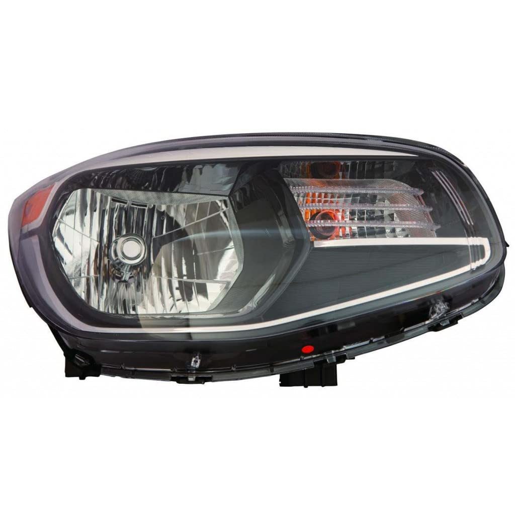 Right headlamp assembly composite new CAPA certified aftermarket KIA Soul 2014-2019