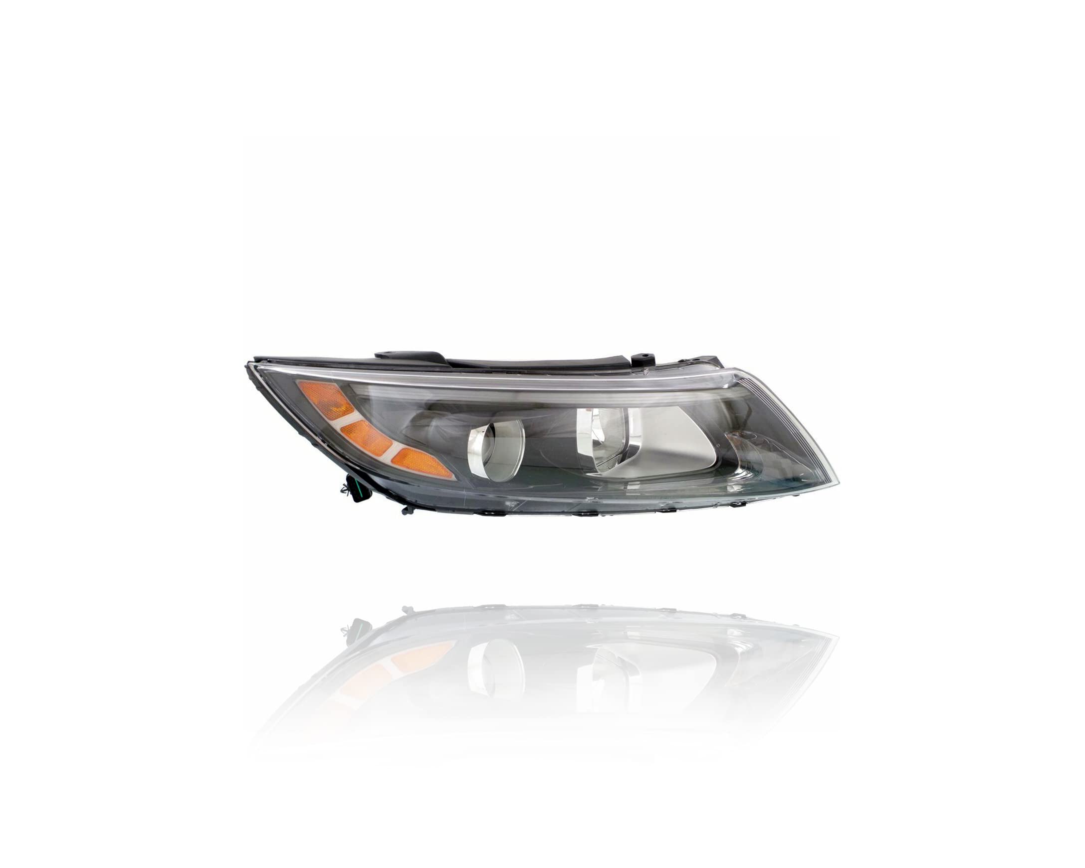 Right headlamp assembly composite new aftermarket replacement KIA Optima 2014-2015