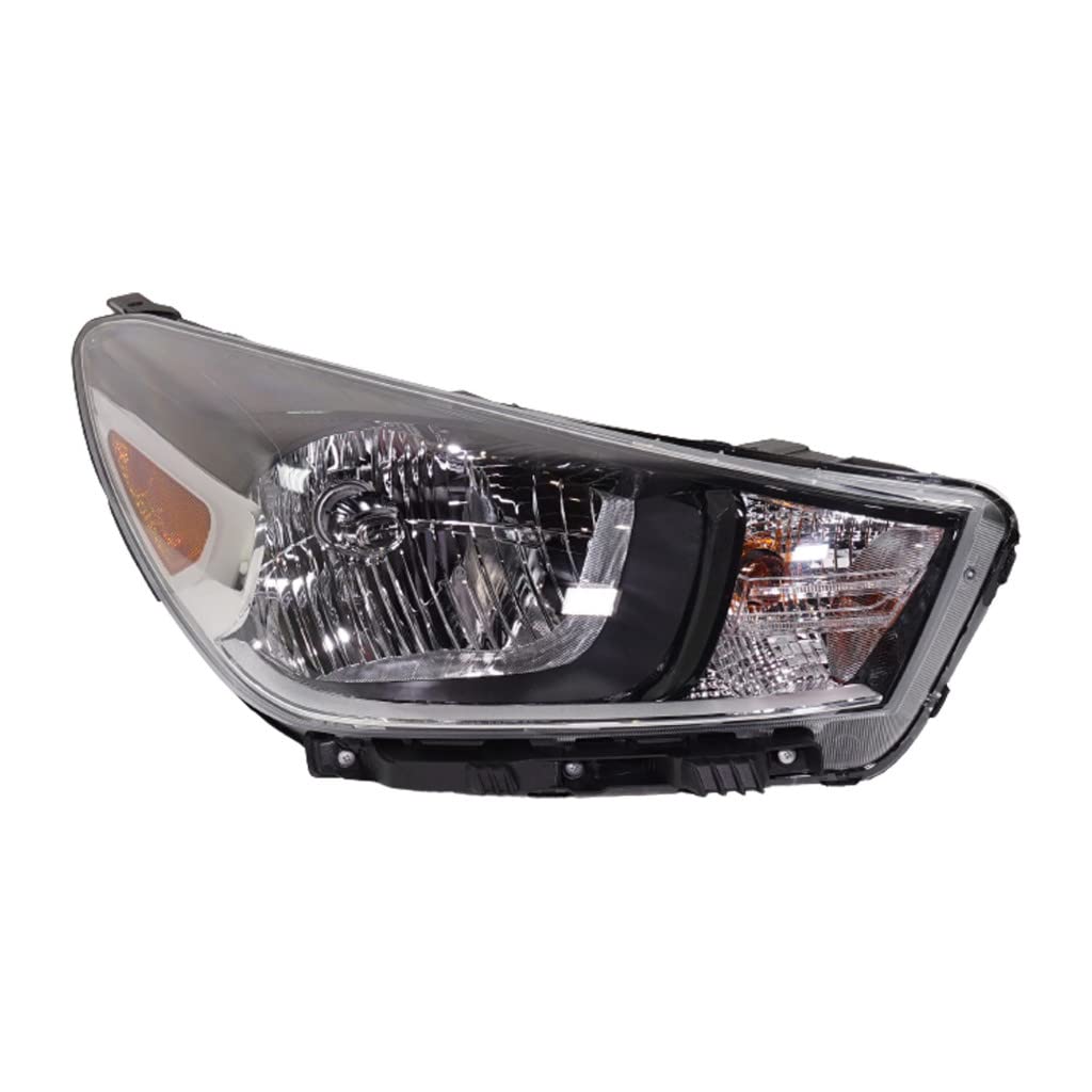 Right headlamp assembly composite new CAPA certified aftermarket KIA RIO 2018-2023