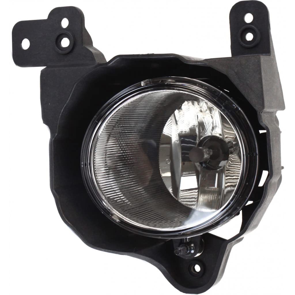 Left fog lamp assembly new CAPA certified aftermarket KIA Soul 2010-2011