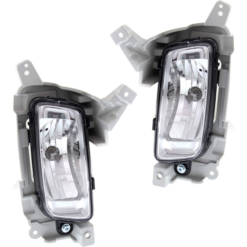 Left fog lamp assembly new CAPA certified aftermarket KIA Sorento 2014-2015
