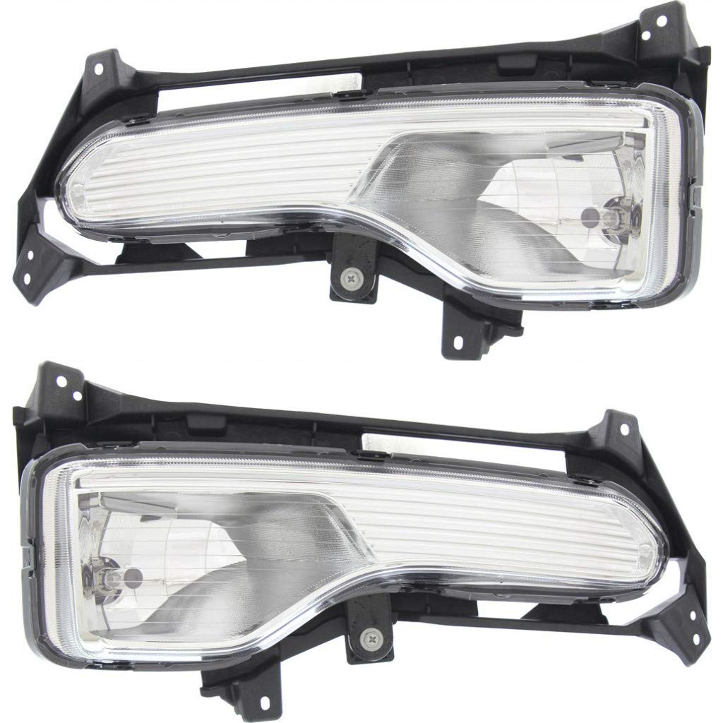 Left fog lamp assembly new aftermarket replacement KIA Sorento 2011-2013