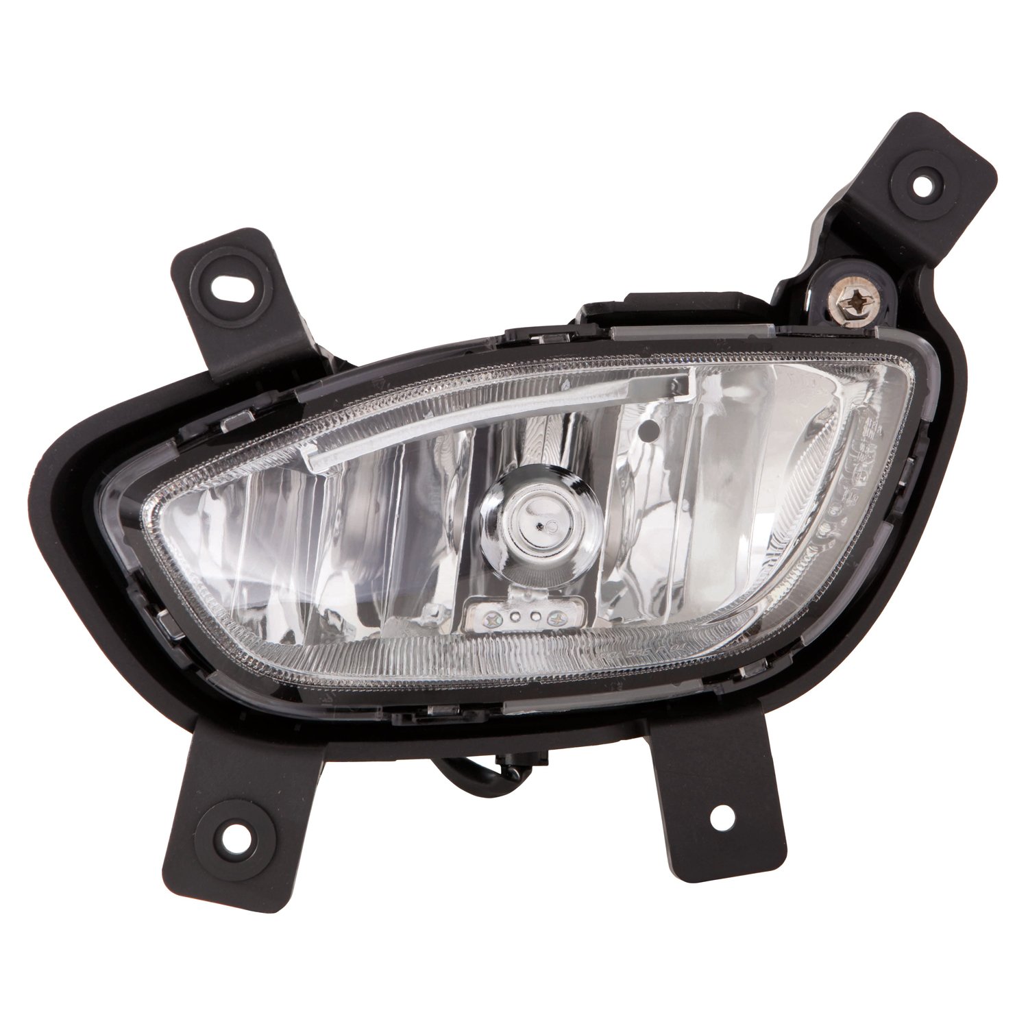 Left fog lamp assembly new CAPA certified aftermarket KIA RIO 2012-2015